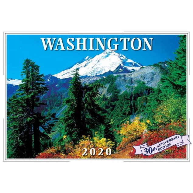Washington Wall Calendar, More U.S. States by Calendars Tanga