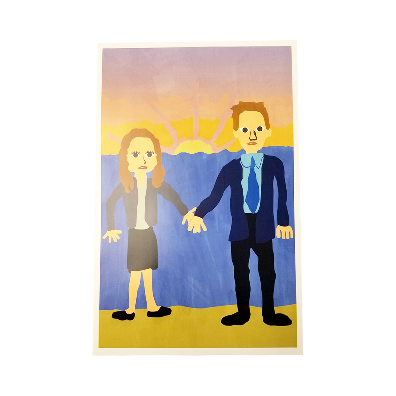 Michael Scott S Painting Jim And Pam Wedding Poster 11 X 17 Tanga