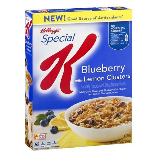 Special K Blueberry with Lemon Clusters Cereal - Tanga