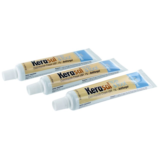 Kerasal nail fungal nail renewal treatment 3 Pack Kerasal Toe & Foot Antifungal Clotrimazole Cream - Tanga