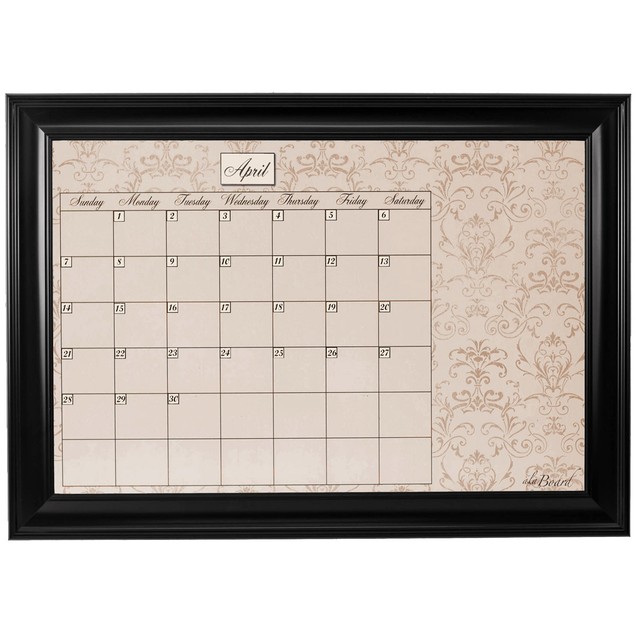 Giant Framed Dry Erase Wall Calendar BelleChic giant-framed-dry-erase-wall-calendar-bellechic