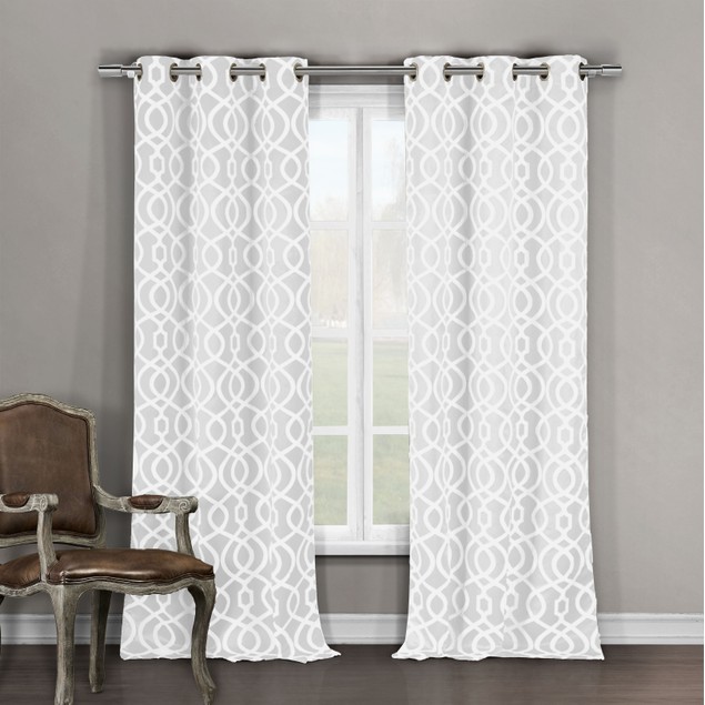 Heavy Woven Triple Layered Blackout Panel Pairs Bellechic