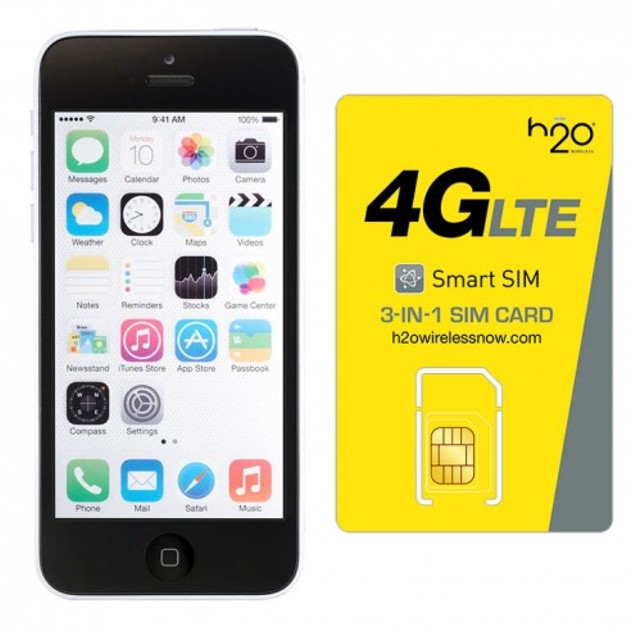 Apple iPhone 5C 32GB GSM Unlocked White w/Sim Card - Tanga