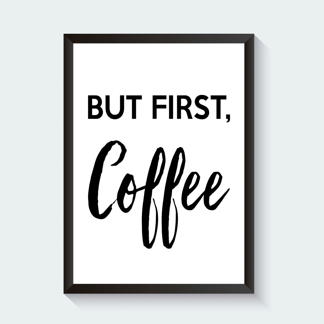 But First Coffee Free Printable Bellechic